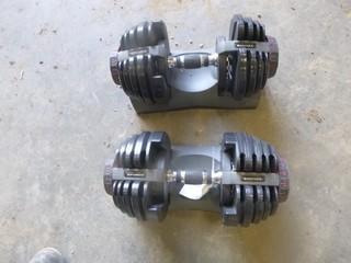 (2) Bowflex SelectTech Dumbells (W2-2-3)