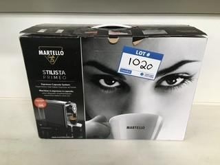 New Martello Expresso Capsule Coffee Maker.