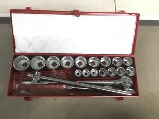 3/4" SAE Socket SET In Power Fist Case.