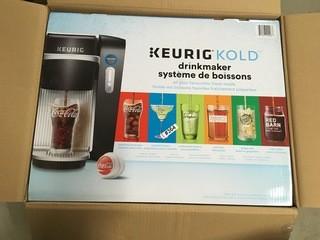 New Keurig KOLD Drink Maker.