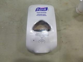 (2) Purell Light Grey Hand Sanitizer Dispensers (W2-2-3)