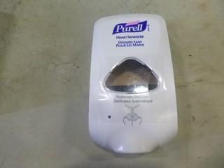 (2) Purell Light Grey Hand Sanitizer Dispensers (W2-2-3)