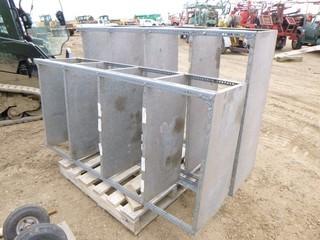 (2) Standing Shelf Units (WR1-28)