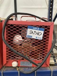 Construction Space Heater (Damaged).