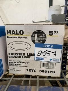 Halo Frosted Lens Shower Light .