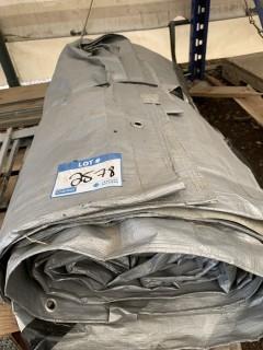 Silver Large Tarp.