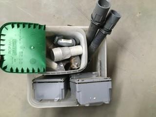 Miscellaneous Electrical Supplies(PVC Box's, Fittings).