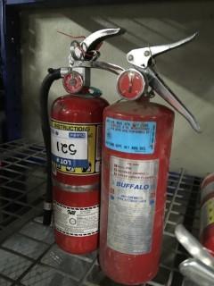 (2) Fire Extinguishers.