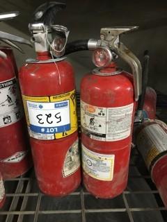 (2) Fire Extinguishers.