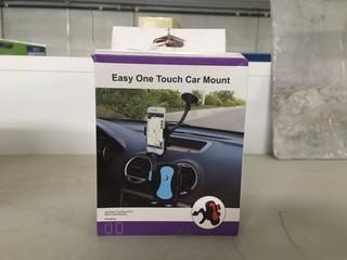 (2) Easy One Touch Car Mount Phone Holder.