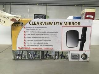 Clear View UTV Mirror.