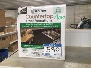 Rustoleum Countertop Coating System.