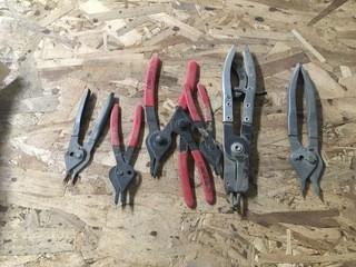 Several Ring Pliers.