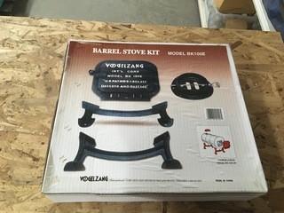 Barrel Stove Kit, P/N BK-100E.