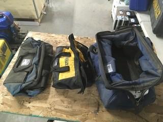 (2) Small Tool Bags, (1) Medium Tool Bag.