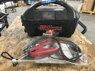 Moto Master Eliminator Booster/Air Compressor,Power Inverter. Cables Included.