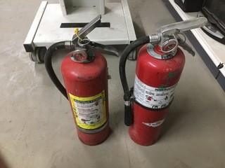 (2) Fire Extinguishers.