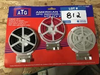 3 Piece Utility Wire Reels.