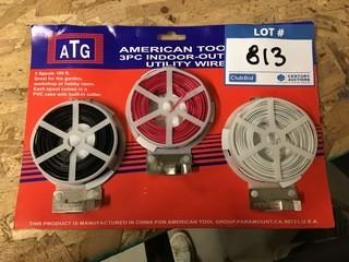 3 Piece Utility Wire Reels.