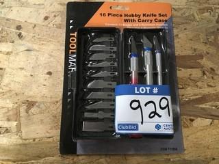 16 Piece Hobby Knife Set.