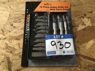 16 Piece Hobby Knife Set.