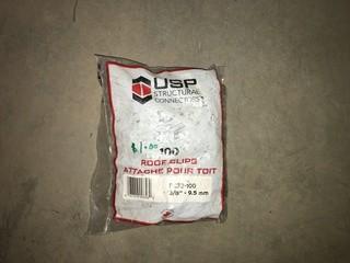 (2) Bags Of Roof Clips, 90 Degree Level.