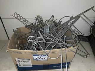 Lot Of Hanging Racks.