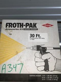 Froth-Pak Accessories Kit, Gun/Hose Assembly.