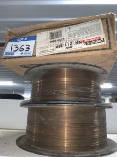 (3) Rolls Of Cored Wire.