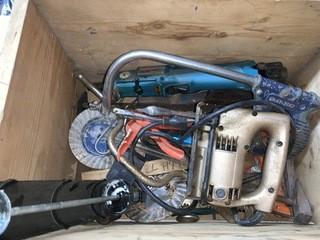 Lot Of Caulking Guns, Various Tools.