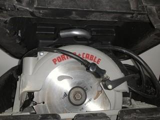 Porter And Cable Corded Skill Saw 734K.