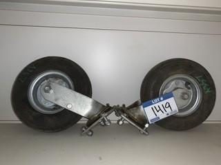(2) Bolt On Tires.