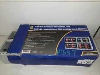 Power Fist 17 Piece Wall Mountable Wire Storage.
