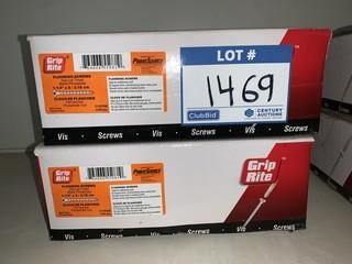 (2) Boxes Flooring Screws, 1 1/4" X 8.