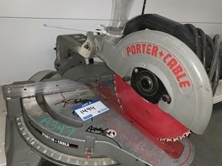 Porter And Cable 10" Compound Slide Saw.