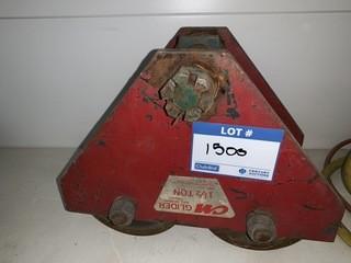 Glide 1 1/2 Ton Ball Bearing Trolley.