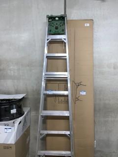 8 Foot Aluminum Ladder.