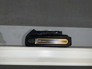 20 Volt DeWalt battery, DCB201.