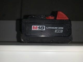 18 Volt Milwaukee Battery, Big.