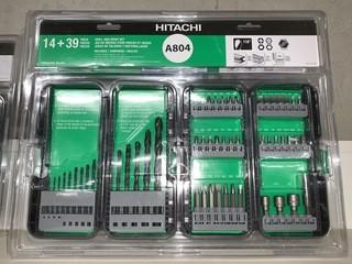 Hitachi Drill Bit Set.