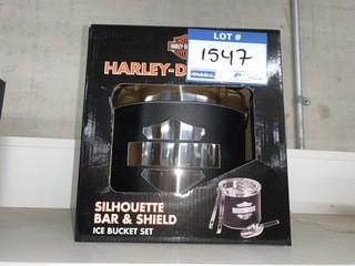 New Harley Davidson Ice Bucket Set.