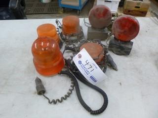 Qty Of Strobe Lights And Magnetic Towing Lights
