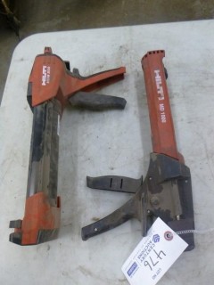 (1) Hilti HDM 500 And (1) Hilti MD 1000 Caulking Guns
