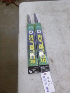 (1) Set Of 17in Scrublade Wipers