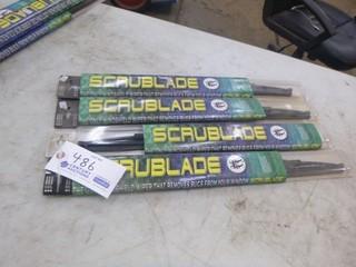 Qty Of (4) 19in Scrublade Wipers