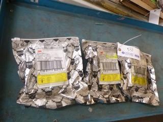 Qty Of 114mm X 22mm X 4 1/2in 120 Grade Fibre Discs