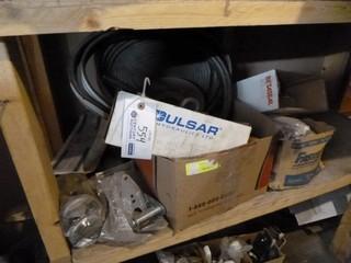 Qty Of Assorted Tools, Hardware, Ubolts, Hingles And Door Closers