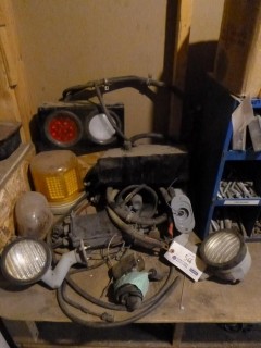 Qty Of Assorted Lights And Misc Supplies