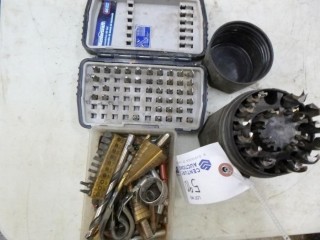 Qty Of Assorted Size Drill Bits