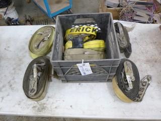 Qty Of Assorted Size Tie Down Straps